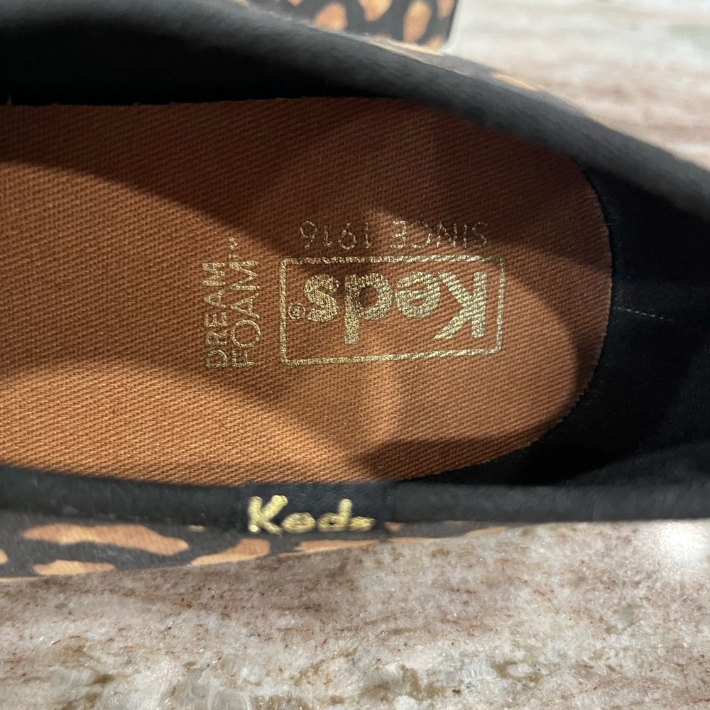 Black‎ and Leopard Print Keds